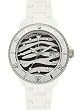Safari Watch Collection - White Zebra Print'