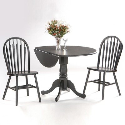 Round 42 Dual Drop Table (Black)