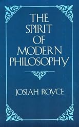 The Spirit of Modern Philosophy