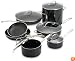 Calphalon Simply Enamel 12 Piece Set, Black