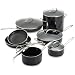 Calphalon Simply Enamel 12 Piece Set, Black