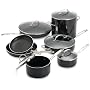Calphalon Simply Enamel 12 Piece Set, Black