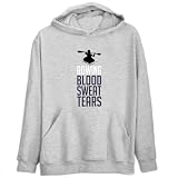 Rowing ... Blood , Sweat Tears Sports Mens Hoodie (Heather Gray, Sizes X-Small - XXX-Large) Rowing ... Blood , Sweat Tears Sports Mens Hoodie (Heather Gray, Sizes X-Small - XXX-Large)