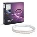 Philips Hue White and Color Ambiance LightStrip Plus Dimmable LED Smart Light (Requires Hue Hub, Works with Alexa, HomeKit & Google Assistant)