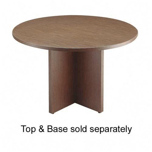  Round Conference Table Top Component, 48 Diameter, Medium Oak (BSXRB48TM)