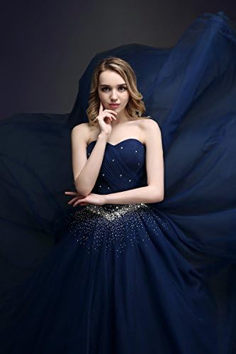 KaiDun Women's Homecoming dresses Evening gowns Prom Ball Dresses Navy Blue 4