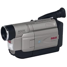 RCA CC6374 VHS-C Camcorder 400x Zoom with 2.5 LCD by RCA
