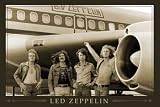 Led Zeppelin Music Poster Print, 34x22