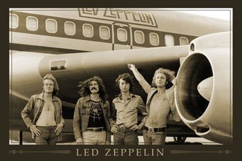 Led Zeppelin Music Poster Print, 34x22