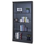 kathy ireland Home by Martin WX3062B Worx Onyx Office Collection Open Bookcase