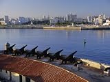 City Skyline from El Castillo Del Morro, Havana, Cuba, West Indies, Central America Photographic Poster Print