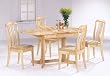 Maple Finish 5 Piece Dining Set By Coaster Furniture