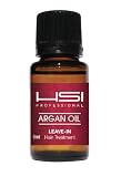 HSI PROFESSIONAL Argan Oil LEAVE IN CONDITIONER flat iron thermal protector leaves hair silky and shiny 4oz BOTTLE