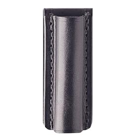 Maglite AM2A026 Plain Leather Holster for AA Mini, Black by MagLite