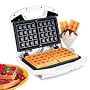 Proctor Silex 26000 Belgian Waffle Maker, White