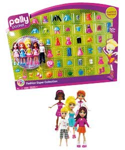Polly Pocket Fashion Super Collection