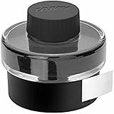 Lamy Bottled Ink 50ml with Blotting Paper-Black (LT52BK)