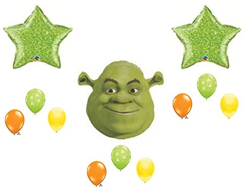 XL SHREK & DONKEY Balloons Decoration Supplies Movie Ogre