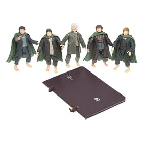 Lord Of The Rings There And Back Again Hobbit 6" Figure Box Set With Exclusive Bilbo & Hobbit Journal