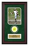 Rafael Nadal 2008 Wimbledon Championship Framed Autographed Tennis Ball with Photo
