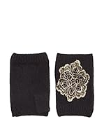 Alice Hannah Calentadores de Brazos Baroque Lace Design (Negro)