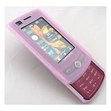Shop4accessories Pink Silicone Skin Tough Rubber Case for the Samsung S8300 Tocco Ultra