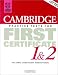 Book Cambridge Practice Tests for First Certificate 1 & 2 Student's book (FCE Practice Tests)