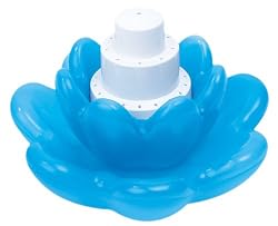 Swimline 8598 Floating Triple Tier Pool, Blue, Blossom