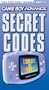 Game Boy Advance Secret Codes
