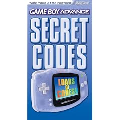 Game Boy Advance Secret Codes