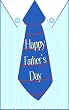 Father's Day Regular Size Applique Flag