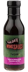 Tailgate Teriyaki Tailgate Wing Sauce, 12-Ounce Glass Bottles (Pack of 12)