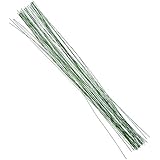 Decora 26 Gauge Green Floral Wire 16 inch,50/Package