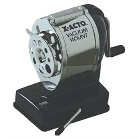 【クリックで詳細表示】X-ACTO(エグザクト)シャープナー バキュームマウント【ブラック】 1072