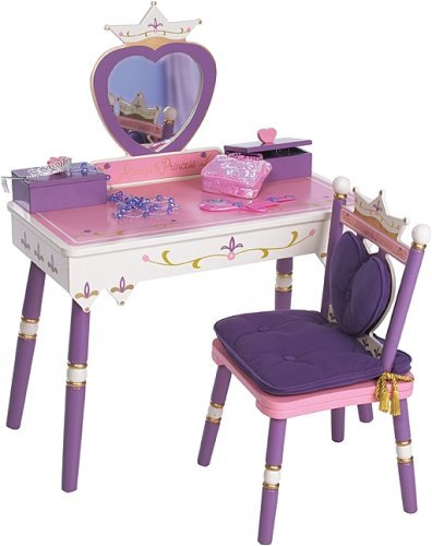 Childrens Toyshop  Toys : Levels of Discovery Princess Vanity Table and Chair Set