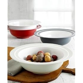 Emeril Professional 12-inch Rimmed Serving Bowl, Very Berry by Wedgwood