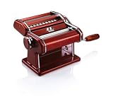 Produkt-Bild: Marcato 08 0163 14 00 Original italienische Nudelmaschine Atlas 150 Wellness, rot