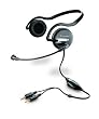 PLNAUDIO345 - Multimedia Headset, Behind-the-Head, Black/Silver