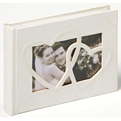 Walther FA-123 Hochzeitsalbum - Sweet Heart, 40 Seiten, 22 x 16 cm wei�