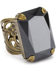 Sorrelli "Simply Divine" Bold Crystal Adjustable Ring