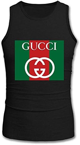 Herman Finch Gucci Logo Men's Sleeveless Shirts Tank Top