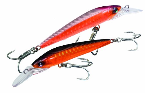 Yo-Zuri Sashimi 3D Magnum Sinking Lure, Chameleon Orange Black, 7-Inch