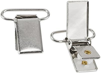 2pc Rectangle Mitten &amp; Suspender Clips to Make Old Clothes Like New Again