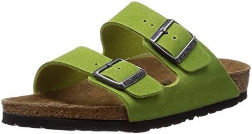 Birkenstock Sandals ''Arizona'' from Microfiber in Green 41.0 EU W