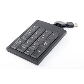 DURAGADGET USB Number pad for laptop notebook Advent Roma 2000, Milano by 