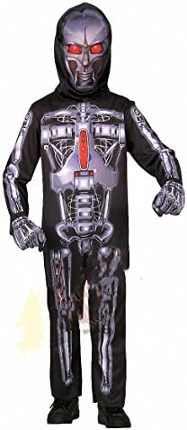 Halloween Children Cosplay Costumes of Robot Jumpsuit Clothing