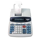 (Price/EA)1280-7 Desktop Calculator, 12-Digit Fluorescent, Two-Color Printing, Black/Red