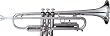 Getzen 390 Series Student Bb Trumpet Silver