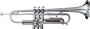 Getzen 390 Series Student Bb Trumpet Silver