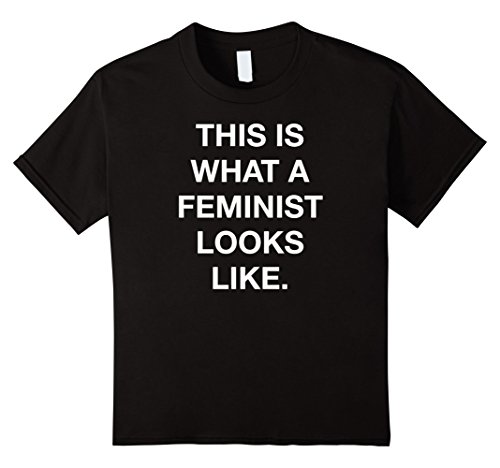 This is What a Feminist Looks Like T-Shirt - Kids 10 - Black